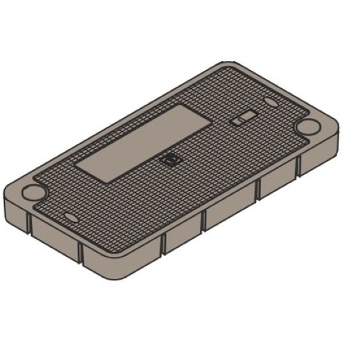 Product image for OLDCASTLE 1020510 CTY N16R-ELECTRIC CONCRETE LID LABELED ELECTRIC