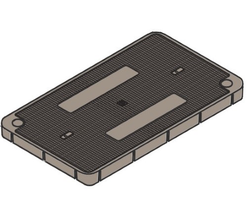 Product image for OLDCASTLE 1020750 LID, N30 R -"ELECTRIC" N30 R ELECTRIC COVER