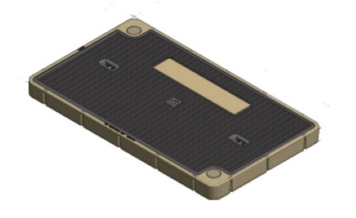 Product image for OLDCASTLE 1021020 CTY N36R-COMMUNICATION #7 CONCRETE LID