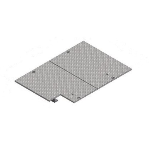 Product image for CHRISTY B STEEL SERIES CHECKERED LID 2000970 (13X24) "COMMUNICATIONS"