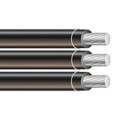 Product image for XHHW 4/0-4/0-2/0 PARALLEL Stranded BLACK-BLACK-BLACK Aluminum Wire (Cut to Length)