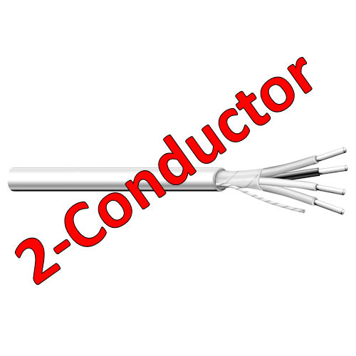 Product image for Cable CL2P16/2-19S-1000 16 AWG 2-Conductor Plenum Shielded Data Communication Cable