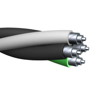 Product image for MHF 4/0-4/0-2/0-4 Aluminum Mobile Home Feeder Cable, Master Reel