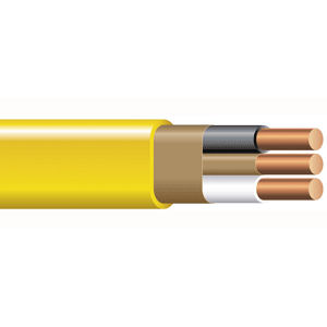 NM-B 12/2 Copper w/Ground Non-Metallic Sheathed Cable (250ft Coil) NM-B 12/2 Copper w/Ground Non-Metallic Sheathed Cable (250ft Coil)