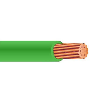 Product image for PV #10 Stranded GREEN 1kV/2kV Copper Photovoltaic Wire (500ft Reel)