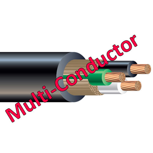 Product image for SOOW 16/16 Flexible Power Cord, Stranded Copper, 600V, BLACK Jacketed (Cut to Length)
