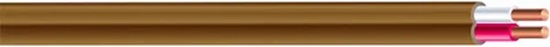 Product image for Thermostat Wire 18/2UL, Brown,150V, UL Type CL2