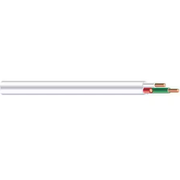 Product image for Coleman Cable 553030501 500 Foot 18 AWG 3-Conductor White Copper CL2 Thermostat Cable