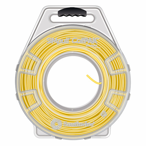 Product image for SOUTHWIRE 12 THHN STRNDED CU YELLOW SIMPULL COILPAK 2000FT 58020005