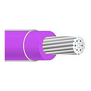 Product image for THHN 3/0 Stranded Aluminum PURPLE Wire (Cut to Length)