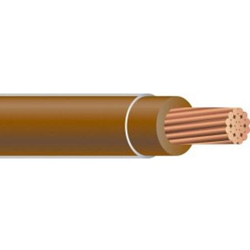 XHHW 12 AWG 7 Strand Copper Brown 500 Foot Reel Cable XHHW 12 AWG 7 Strand Copper Brown 500 Foot Reel Cable