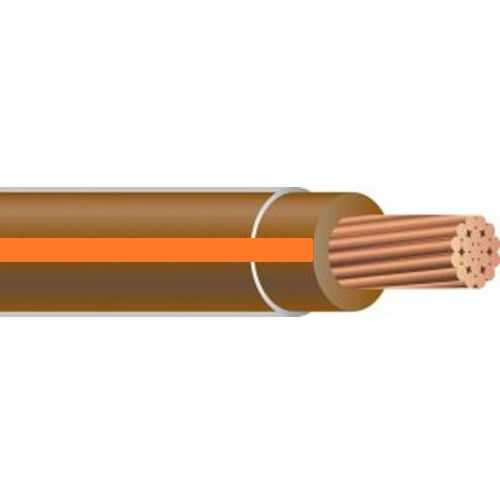 Product image for WIC. XHHW 10 STR BRN/ORG 500R