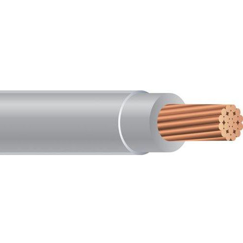 Product image for XHHW #10 Stranded GRAY Wire, Copper Conductor (500ft Spool)