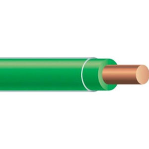 Product image for XHHW #12 Solid GREEN Copper Wire (2500ft Reel)