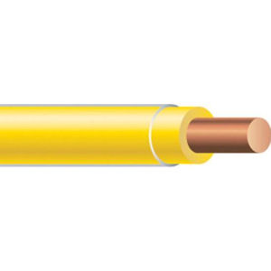 Product image for XHHW #12 Solid YELLOW Copper Wire (2500ft Reel)